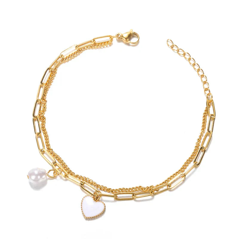 Elegant and delicate bracelets - Silver&Gold