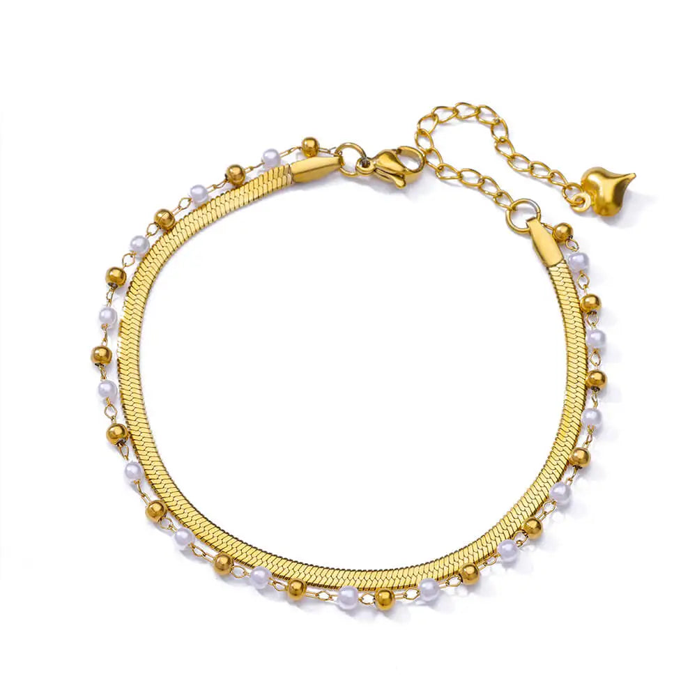 Elegant and delicate bracelets - Silver&Gold