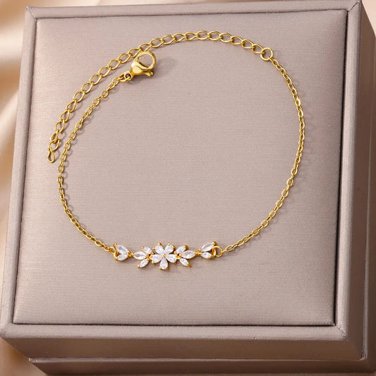 Elegant and delicate bracelets - Silver&Gold